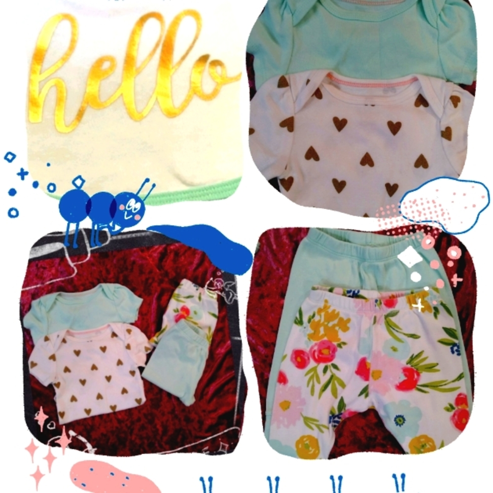 NWT BIBS and stuff...